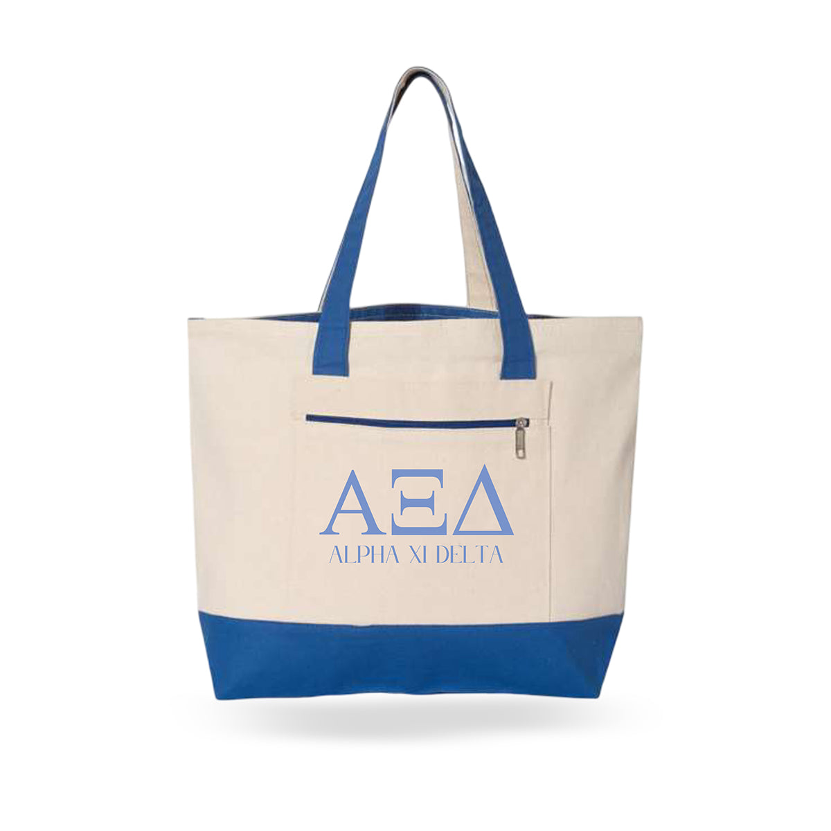 Alpha Xi Delta Block Greek Letter Large Tote Bag – Go Greek Store