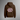 Alpha Gamma Delta Brown Hoodie with Pink Lettering