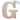 8" Symbol Board Letter G