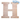 8" Symbol Board Letter H