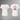 White Kappa Kappa Gamma Little V-neck shirt with pink fleur-de-lis on back and pink chapter text on front perfect sorority Big/Little reveal or Bid Day outfit