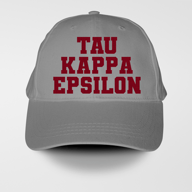 Tau Kappa Epsilon Customize Your Own Embroidered Hat (BX880)