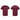 Sigma Alpha Mu x Delta Zeta Sammy Girl Burgundy T-Shirt front design with fleur-de-lis emblem